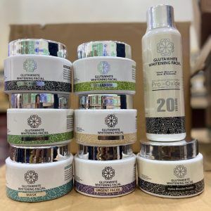 Gluta White Jar (Set)